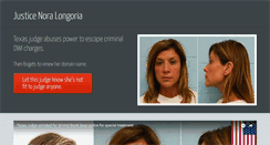 Desktop Screenshot of noralongoria.com